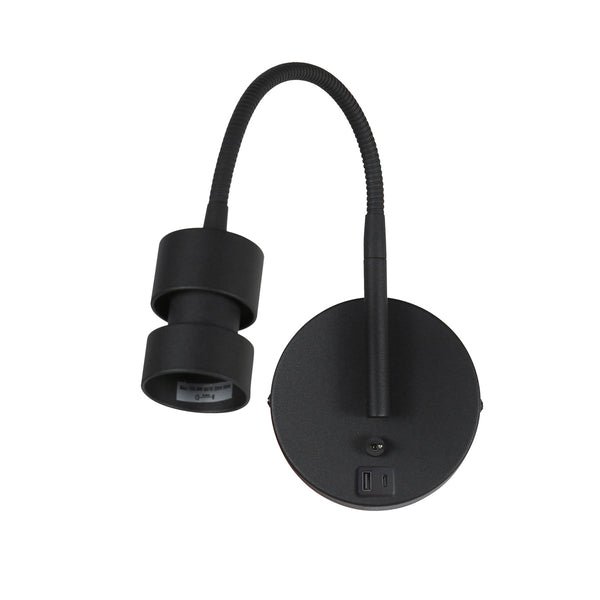 Wandl. 1-l. GU10 + USB-A *M*