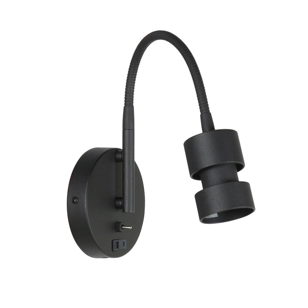 Wandl. 1-l. GU10 + USB-A *M*