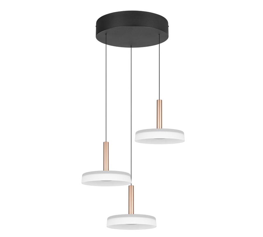 Trio hanglamp celeste