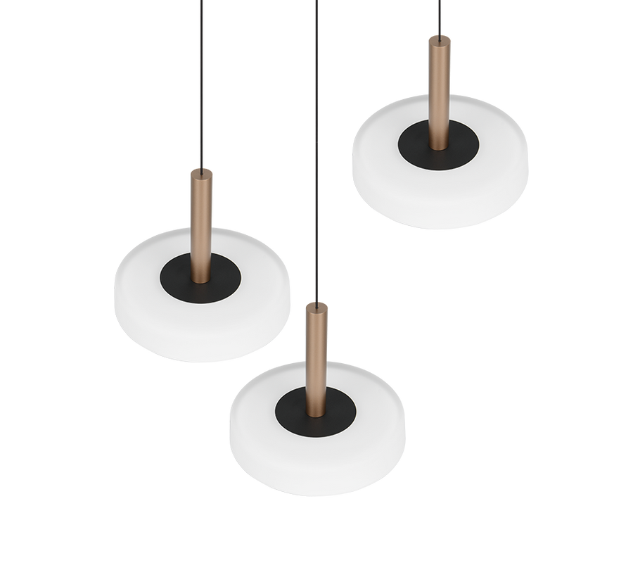Trio hanglamp celeste