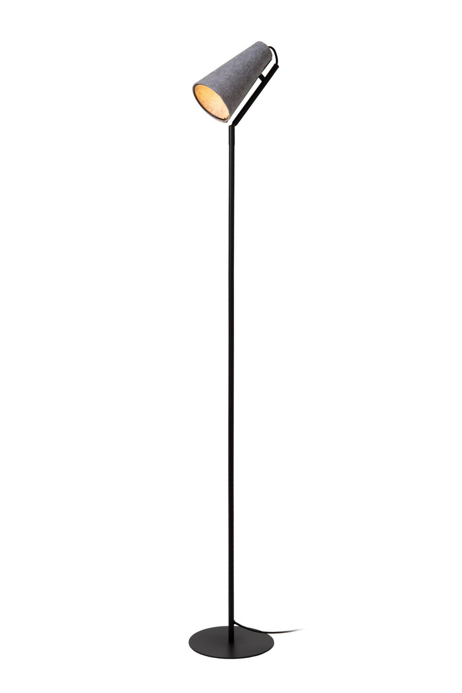 Lucide BENSEN vloerlamp E14, grijs