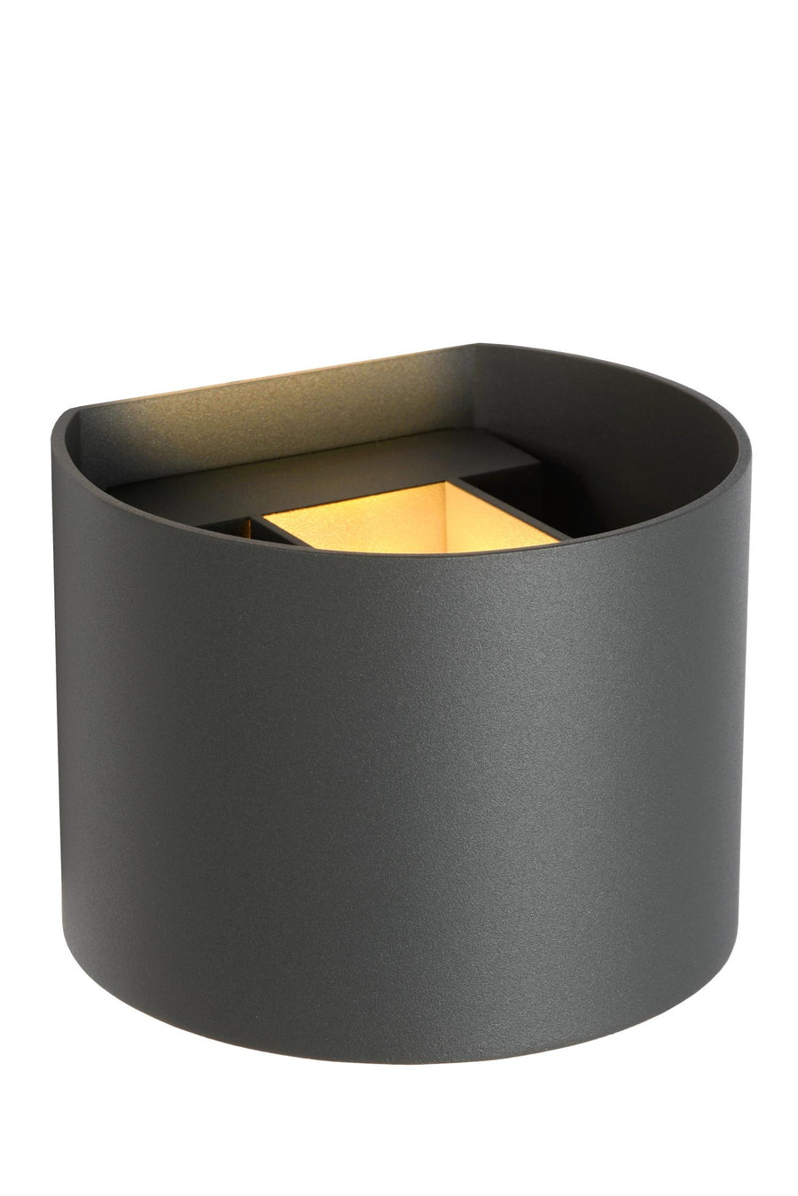 Lucide XIO dimbare LED-wandlamp 3,5 W, grijs
