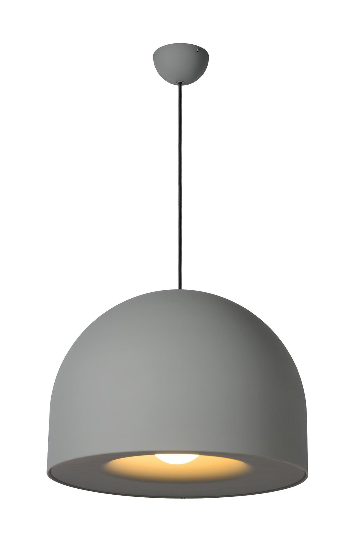 Lucide AKRON hanglamp Ø 50 cm, E27, grijs