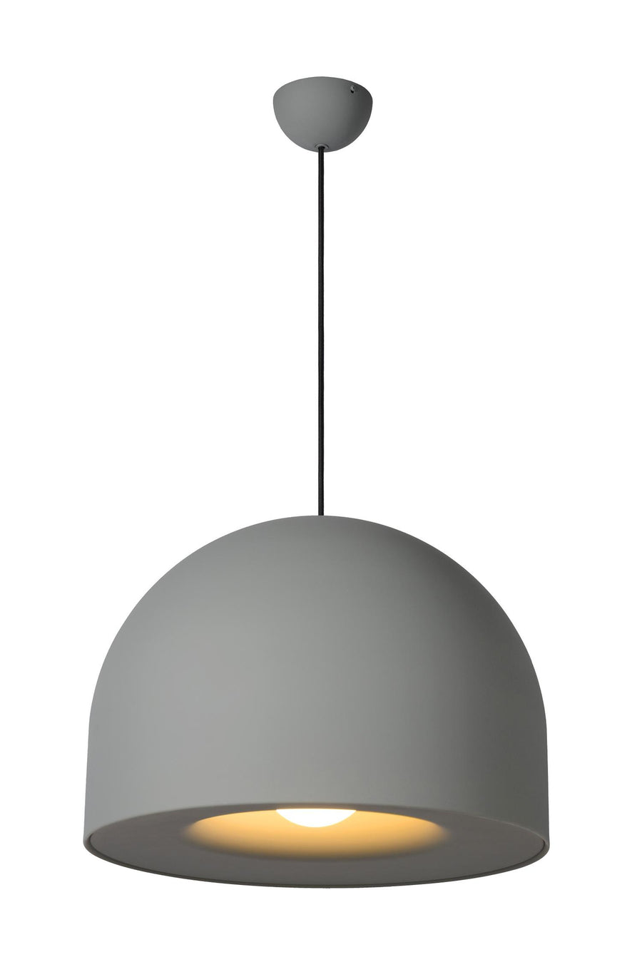 Lucide AKRON hanglamp Ø 50 cm, E27, grijs