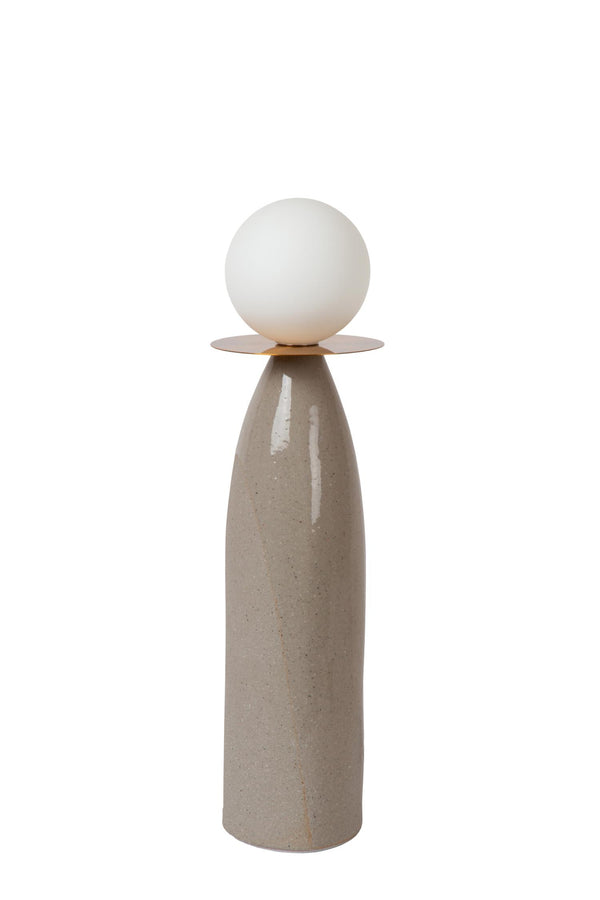 Lucide FIGARO tafellamp Ø 12 cm, G9, grijs