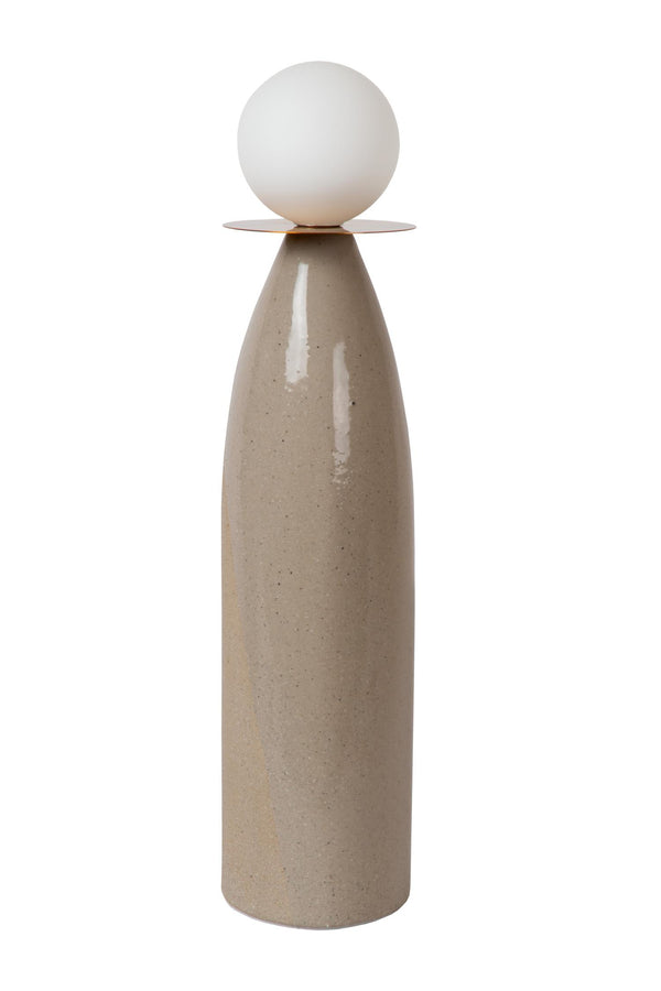 Lucide FIGARO tafellamp Ø 12 cm, G9, grijs