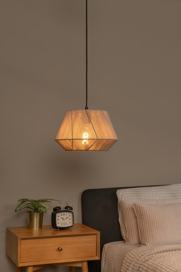 Lucide JESSICA hanglamp E27, grijs