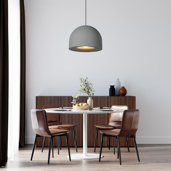 Lucide AKRON hanglamp Ø 50 cm, E27, grijs