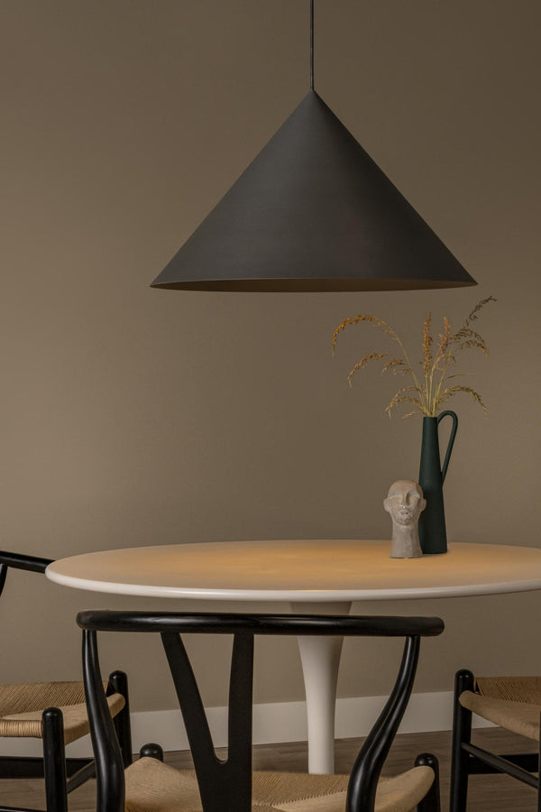 Lucide SPITZE hanglamp Ø 60 cm, E27, grijs