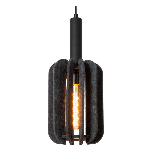 Lucide RAFAL hanglamp Ø 50 cm, 3 × E27, grijs