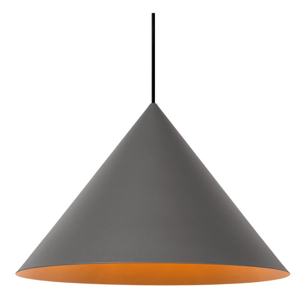Lucide SPITZE hanglamp 3 × E27, grijs