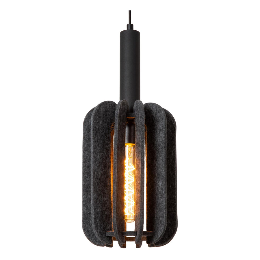 Lucide RAFAL hanglamp 3 × E27, grijs