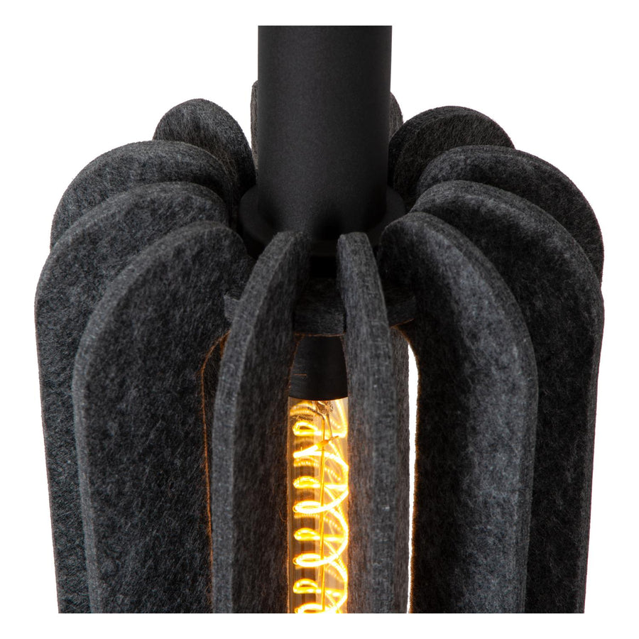 Lucide RAFAL hanglamp Ø 50 cm, 3 × E27, grijs