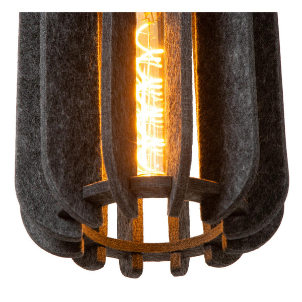 Lucide RAFAL hanglamp Ø 50 cm, 3 × E27, grijs