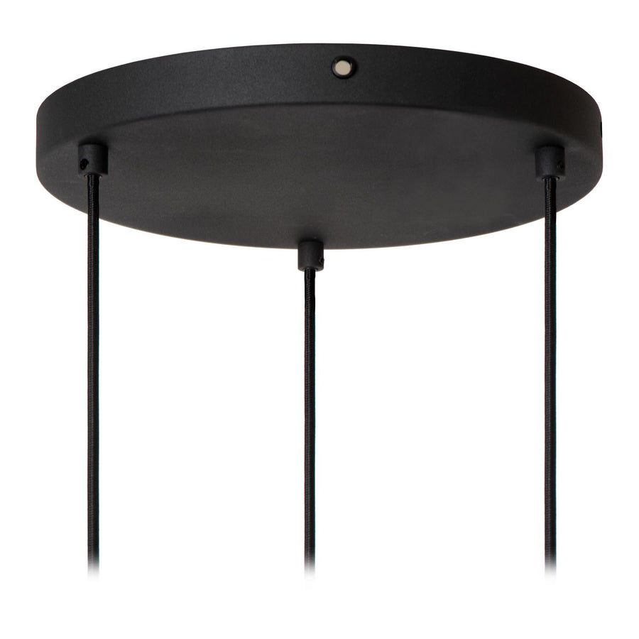 Lucide RAFAL hanglamp Ø 50 cm, 3 × E27, grijs