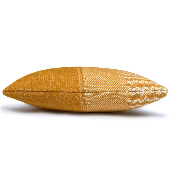 Malagoon sierkussen uptown - oker - 45x45cm 100% wol