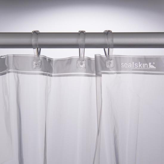 Clear Douchegordijn 180x200 cm PEVA Transparant