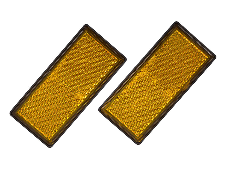 Carpoint reflector oranje 86x40mm 2 stuks