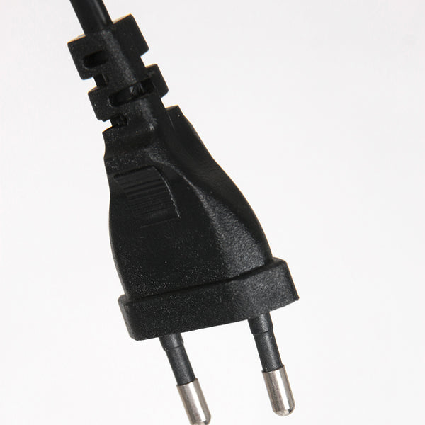 Wandlamp upround 3654zw zwart met draadloze telefoonlader
