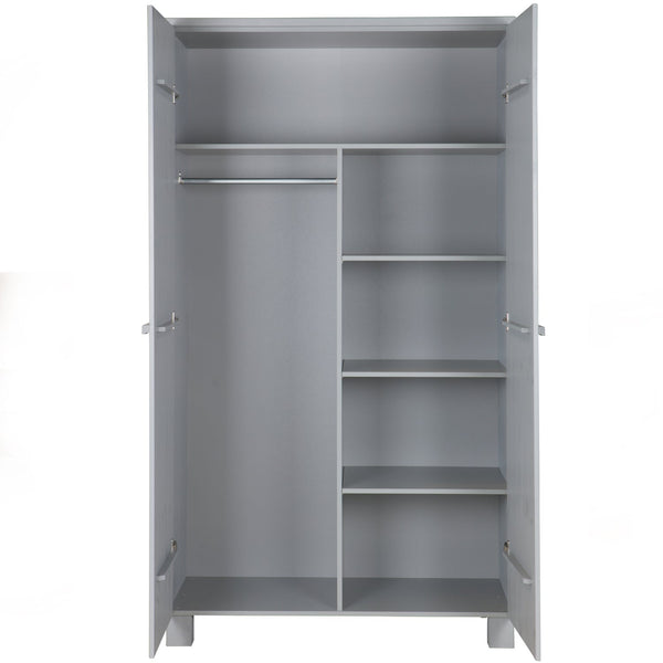 Dennis kast grenen geborsteld betongrijs [fsc]
