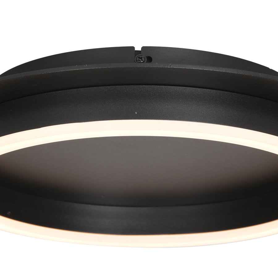Plafondlamp Ringlux 3655ZW Zwart