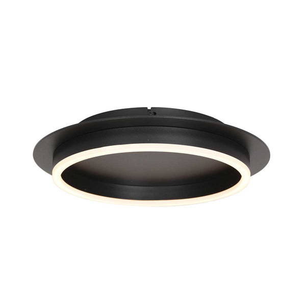 Plafondlamp Ringlux 3655ZW Zwart