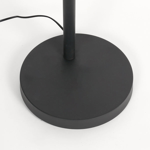 Vloerlamp bambus 3671zw zwart 5 lichts zonder kapjes