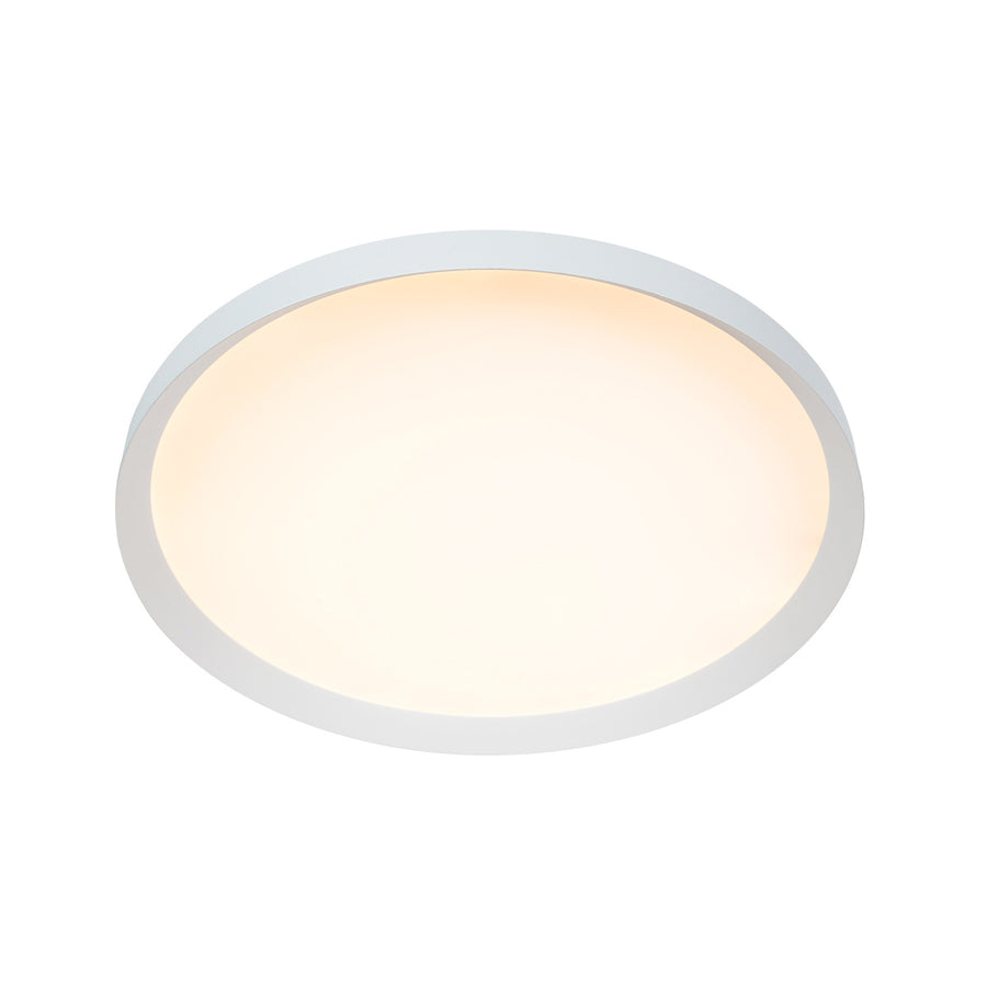 Plafondlamp flady 3685w witte led lamp ø40 cm met uplight