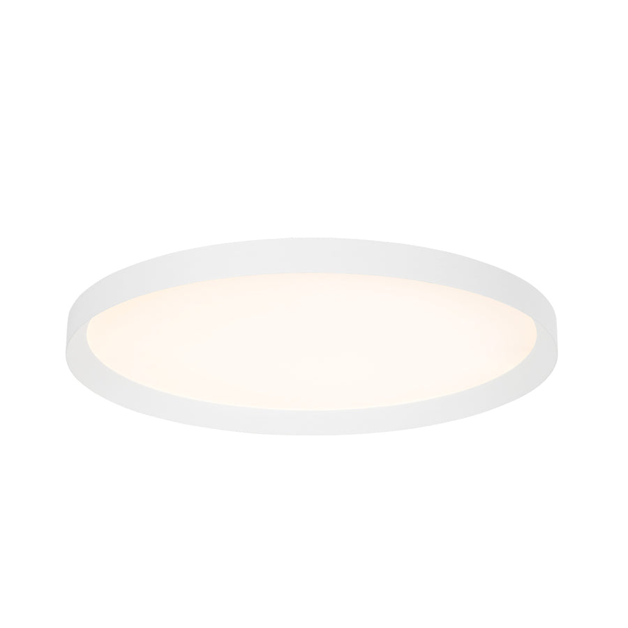 Plafondlamp flady 3685w witte led lamp ø40 cm met uplight