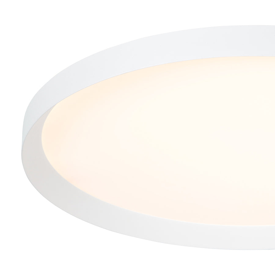Plafondlamp flady 3685w witte led lamp ø40 cm met uplight