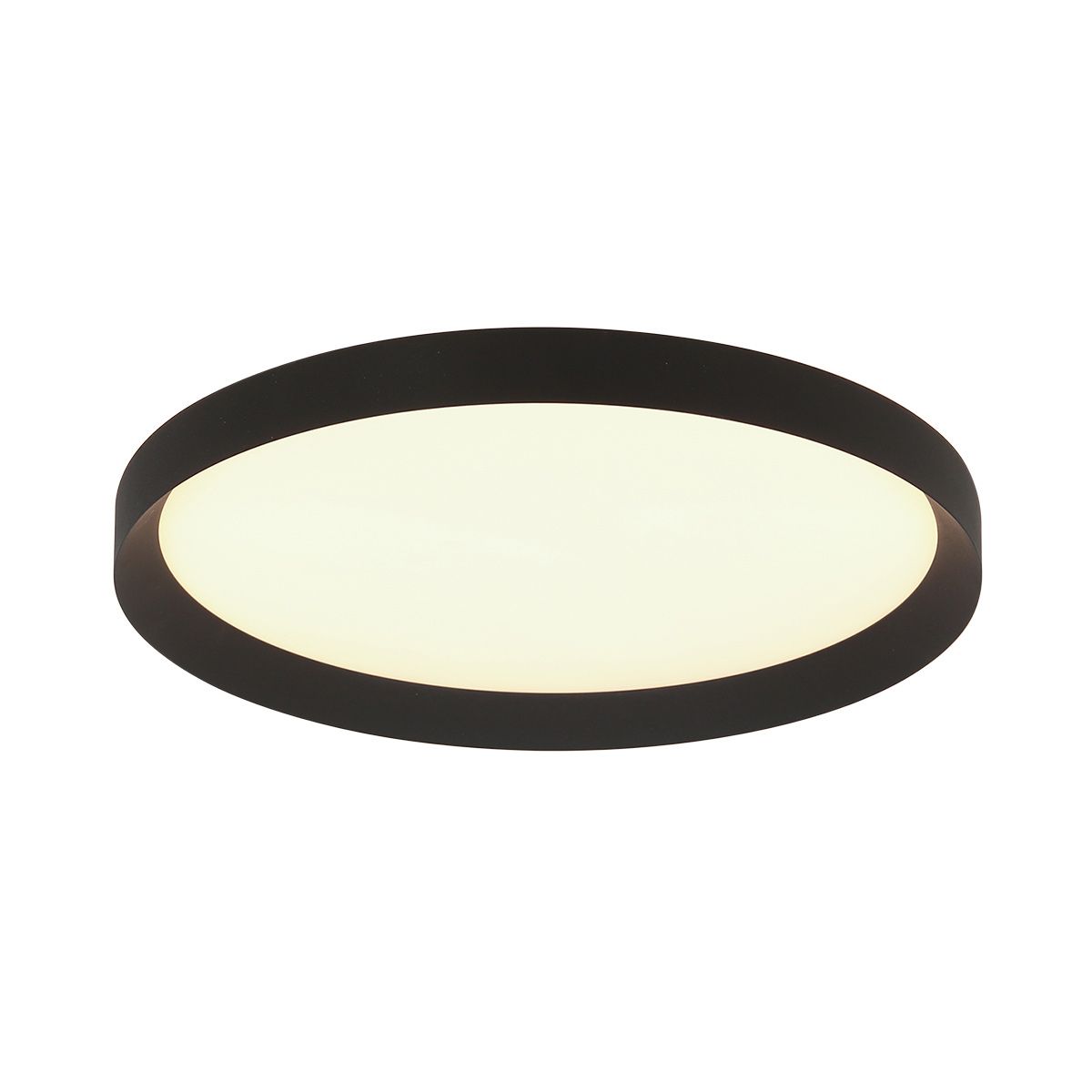 Plafondlamp Flady 3685ZW zwart Ø40