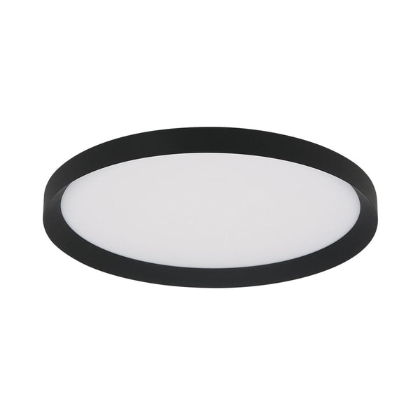 Plafondlamp Flady 3685ZW zwart Ø40