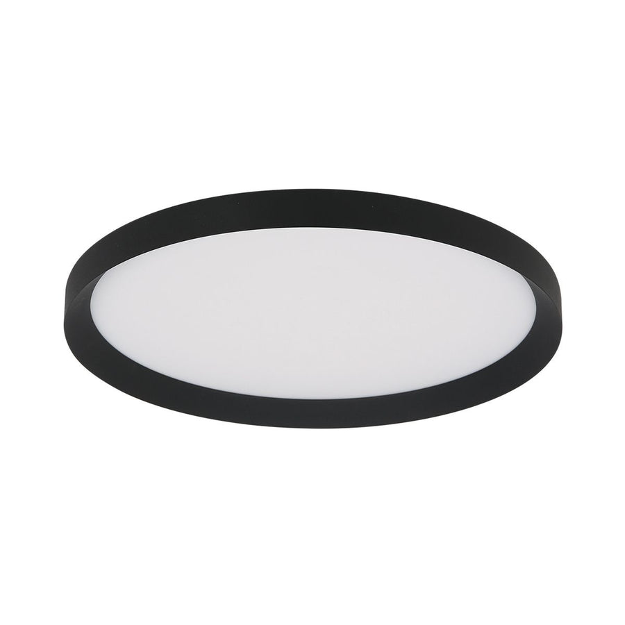 Plafondlamp Flady 3685ZW zwart Ø40