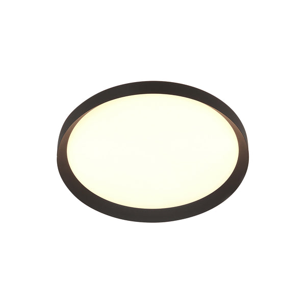 Plafondlamp Flady 3685ZW zwart Ø40