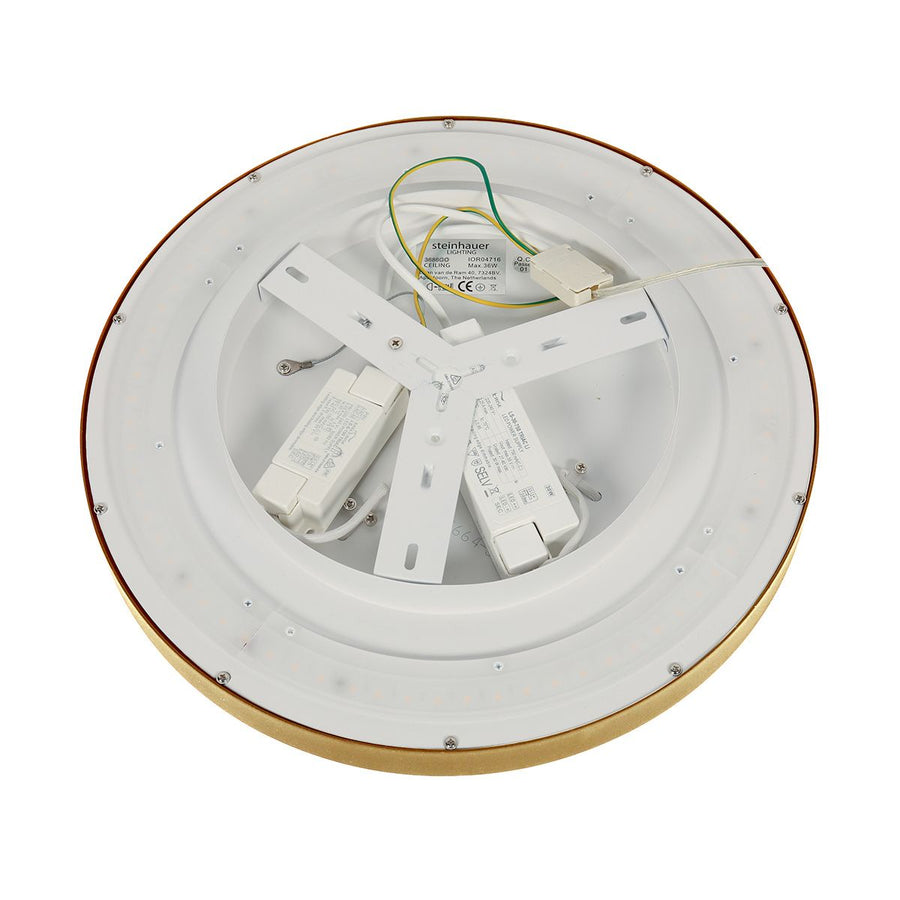 Plafondlamp Flady 3686GO goud Ø50 4600 Lumen
