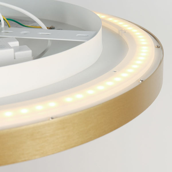 Plafondlamp Flady 3686GO goud Ø50 4600 Lumen