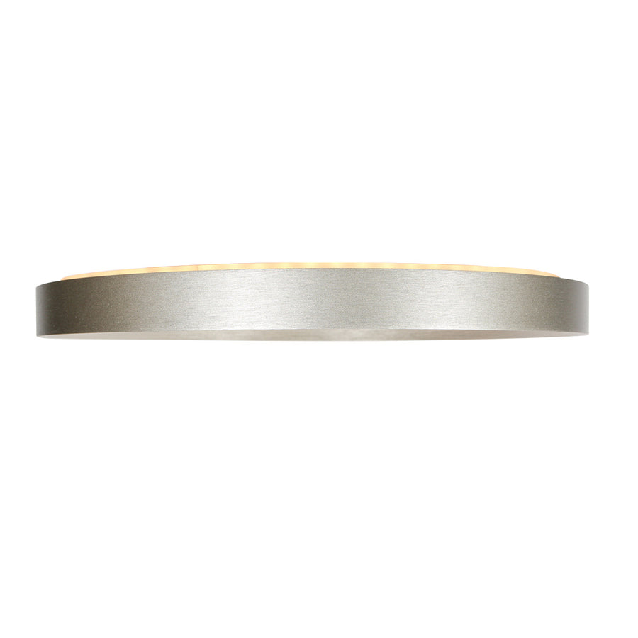 Plafondlamp flady 3686st stalen led lamp ø50 cm met uplight