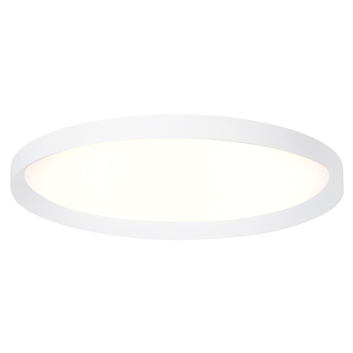 Plafondlamp flady 3686w witte led lamp ø50 cm met uplight