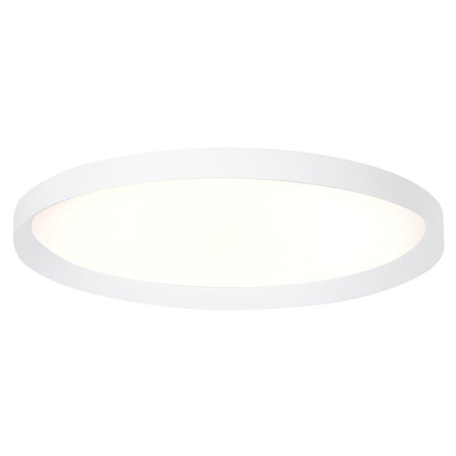 Plafondlamp flady 3686w witte led lamp ø50 cm met uplight