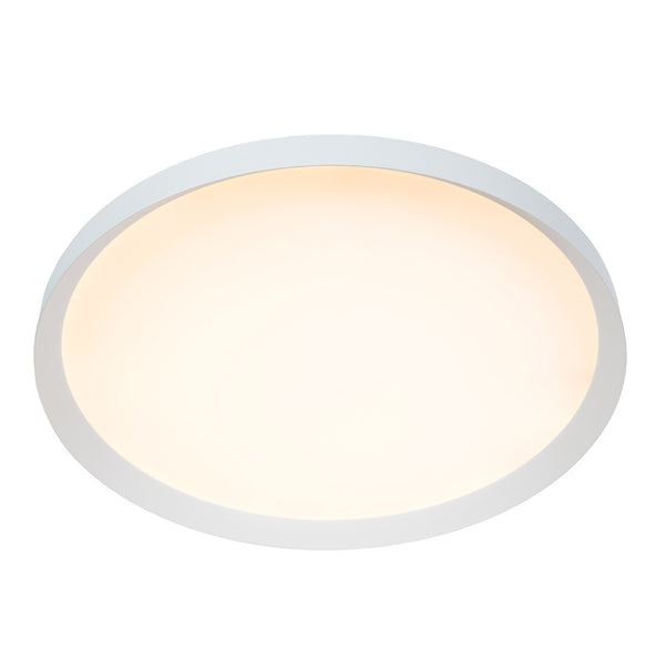 Plafondlamp flady 3686w witte led lamp ø50 cm met uplight