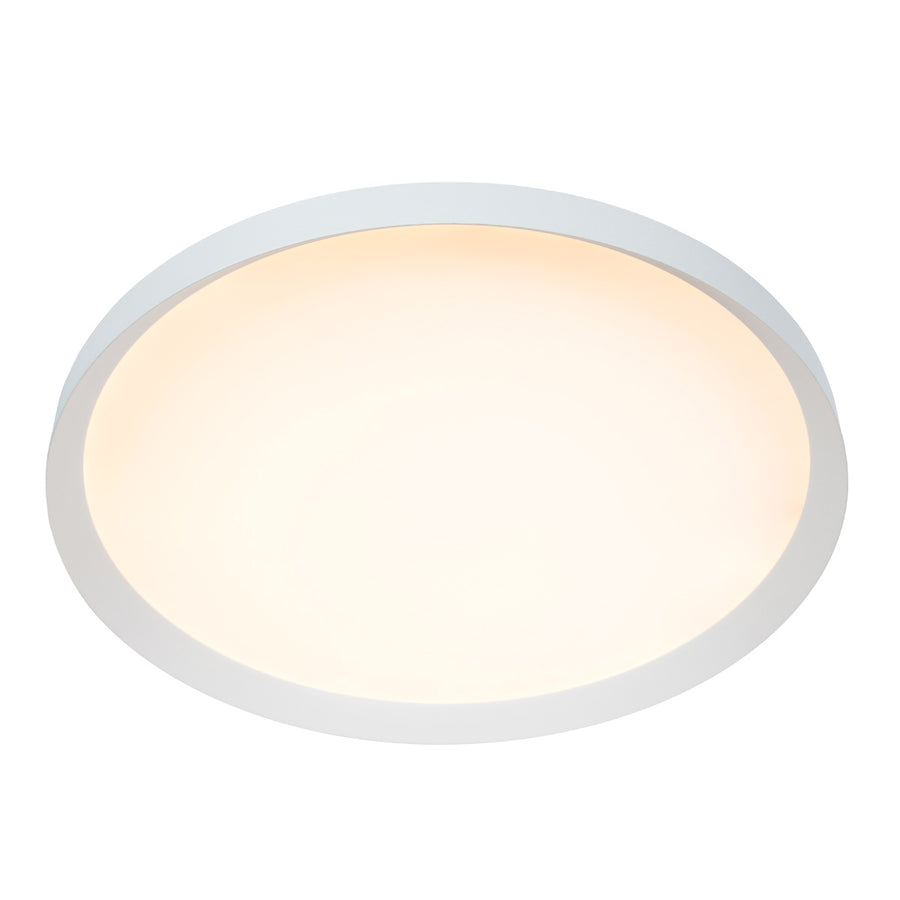 Plafondlamp flady 3686w witte led lamp ø50 cm met uplight