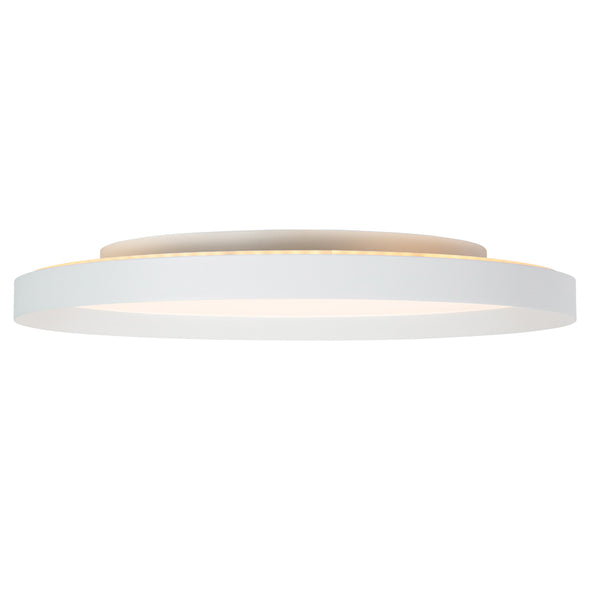 Plafondlamp flady 3686w witte led lamp ø50 cm met uplight
