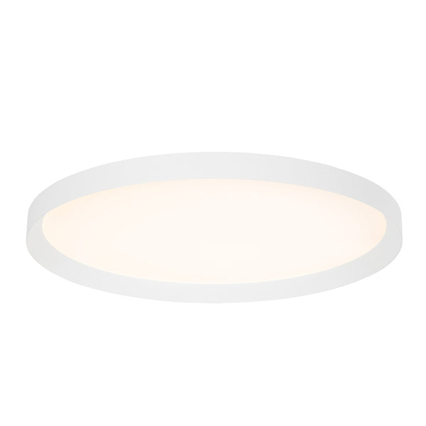 Plafondlamp flady 3686w witte led lamp ø50 cm met uplight