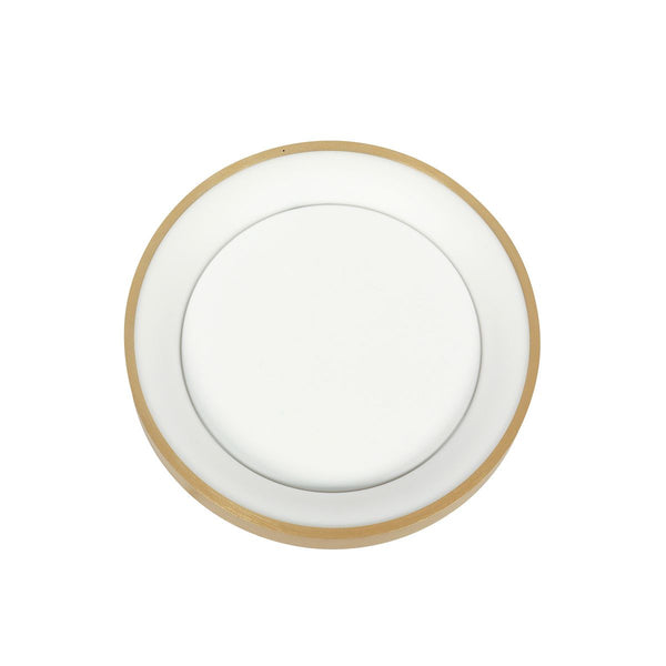Plafondlamp Ringlede 3690GO Goud rond 28cm