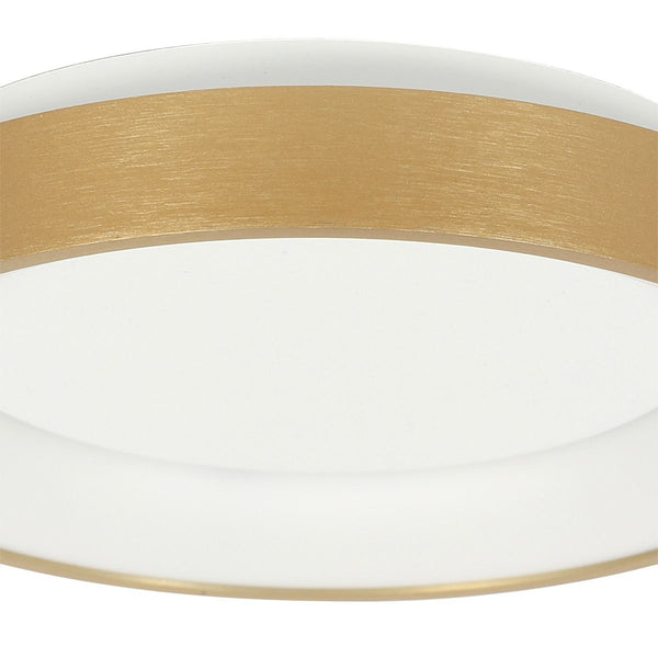 Plafondlamp Ringlede 3690GO Goud rond 28cm