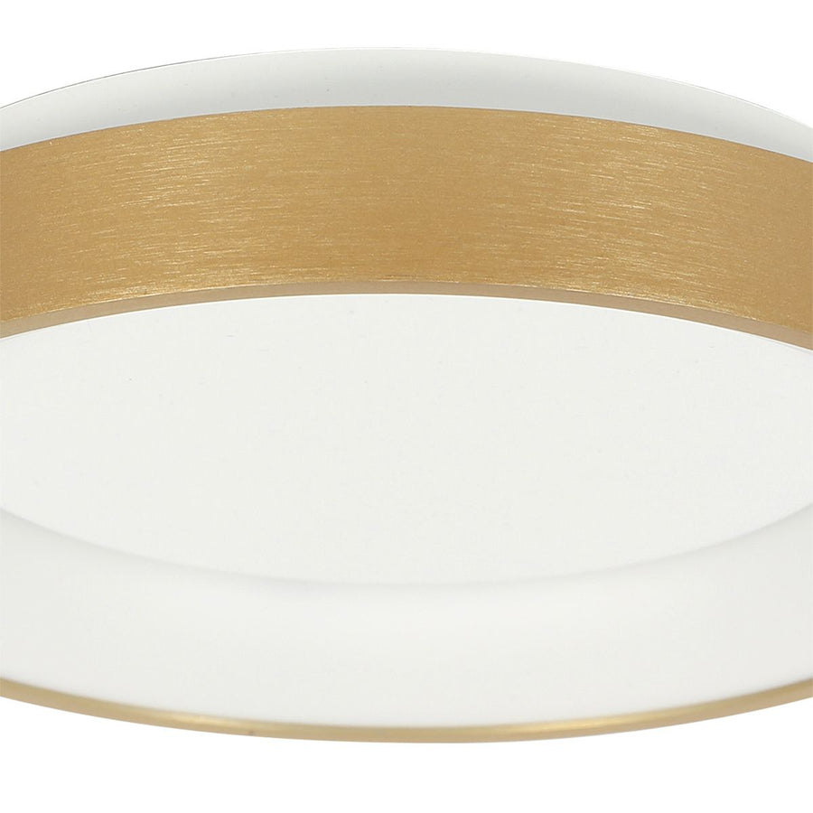 Plafondlamp Ringlede 3690GO Goud rond 28cm
