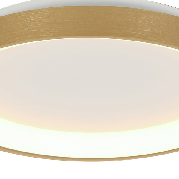Plafondlamp Ringlede 3691GO Goud dimbaar 2400 Lumen