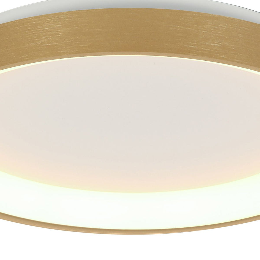 Plafondlamp Ringlede 3691GO Goud dimbaar 2400 Lumen