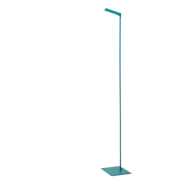 Lucide LAVALE dimbare LED-leesvloerlamp 3 W, turquoise