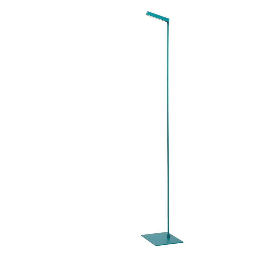 Lucide LAVALE dimbare LED-leesvloerlamp 3 W, turquoise